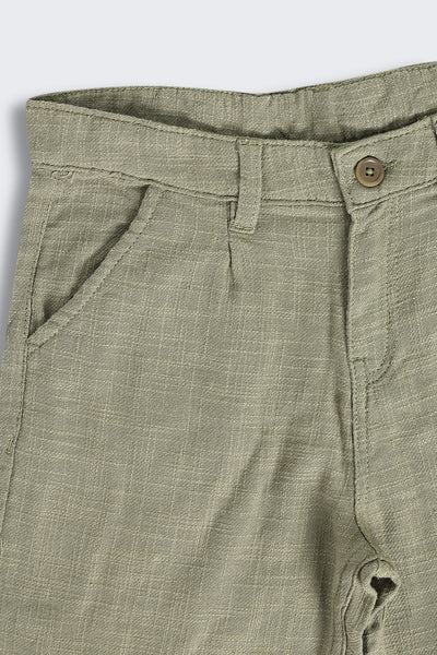Olive Cargo Shorts
