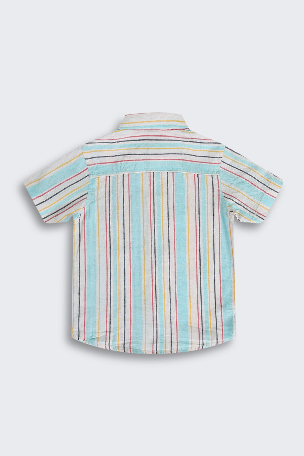 Blue Striped Cotton Shirt