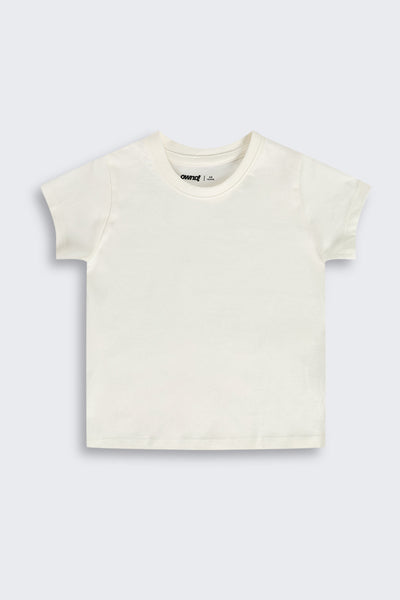 Light Blue Cotton Dungaree Set with T-Shirt