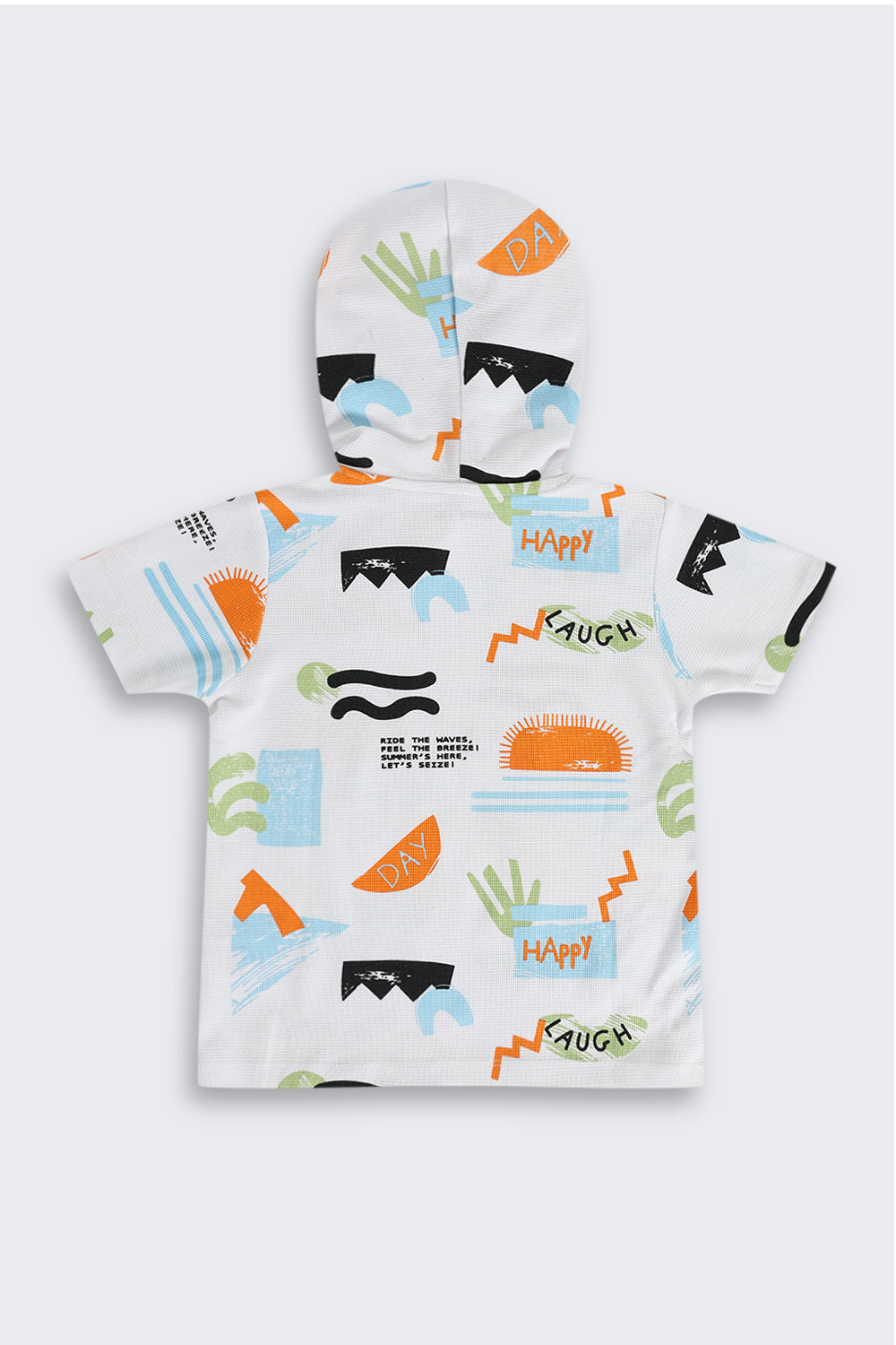 Multi Coloured Cotton Blend Regular Fit Co-ord Set
