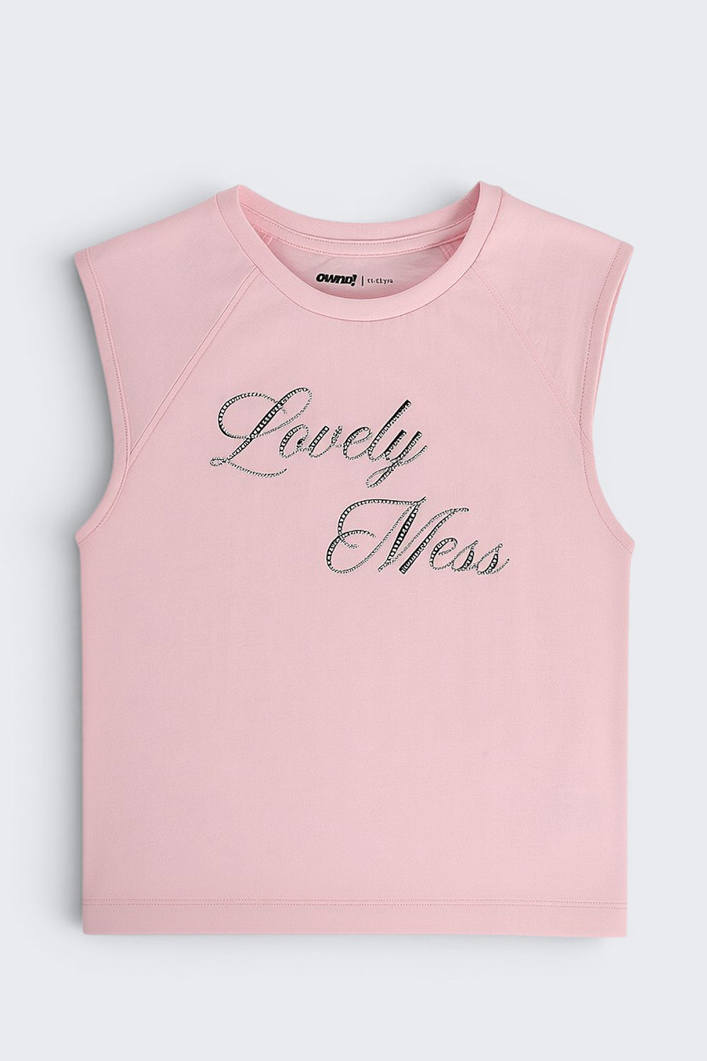 Pink Typographic Regular Fit T-Shirt