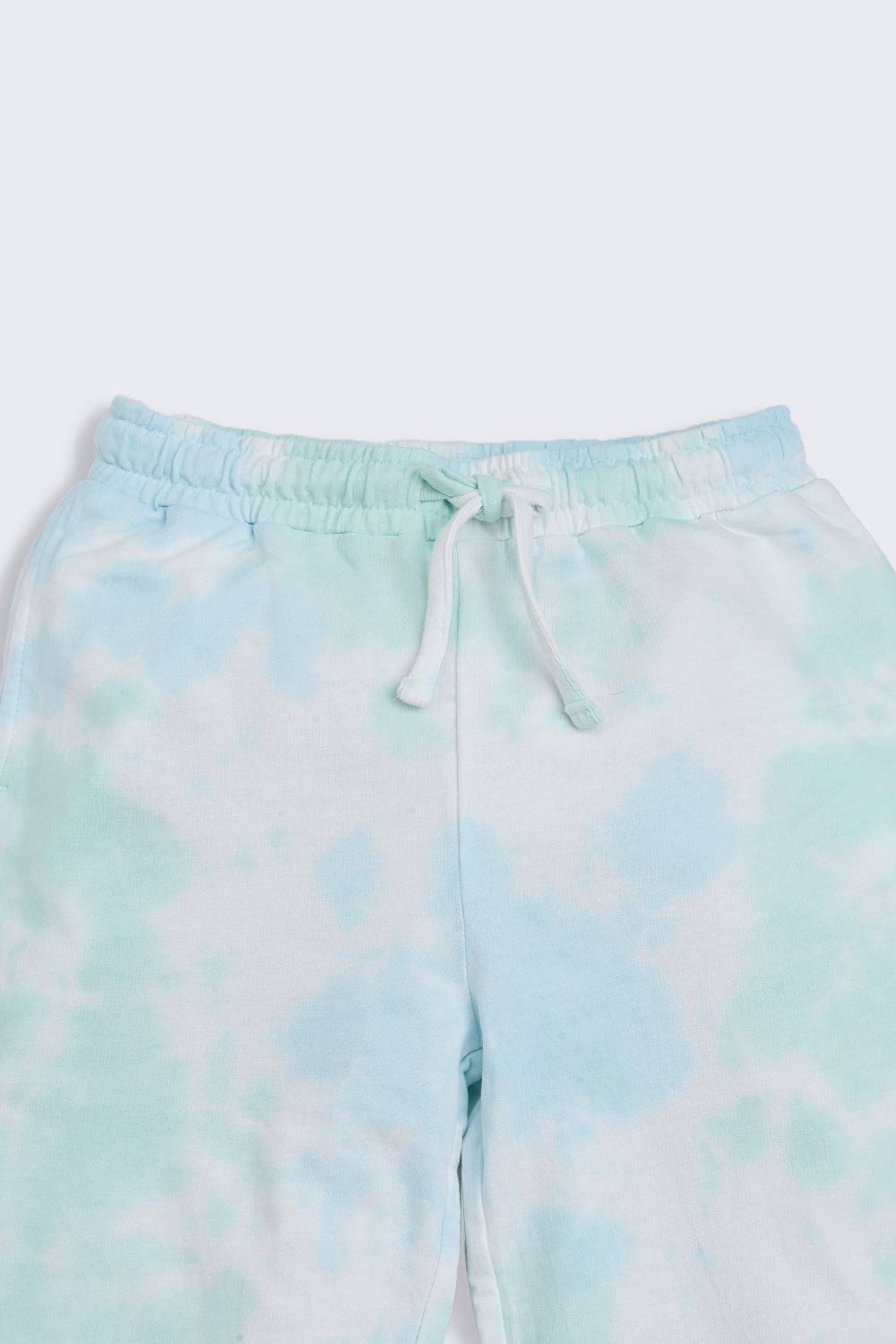 Light Blue Tie-Dye Regular Fit Joggers