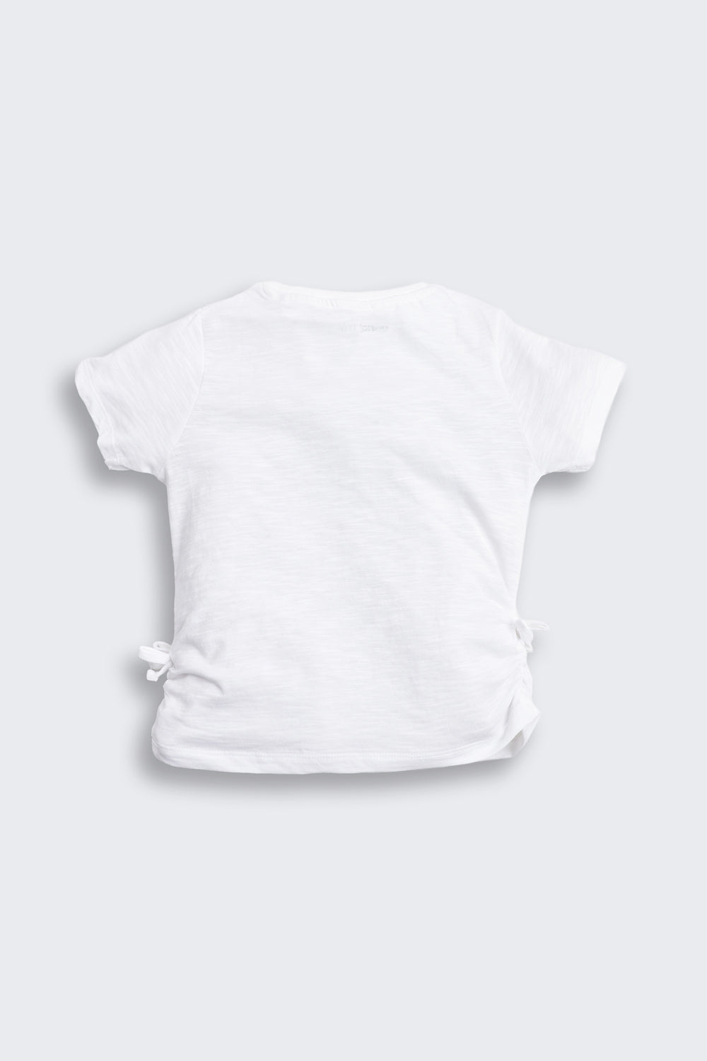 White Fruits Printed Regular Fit T-Shirt