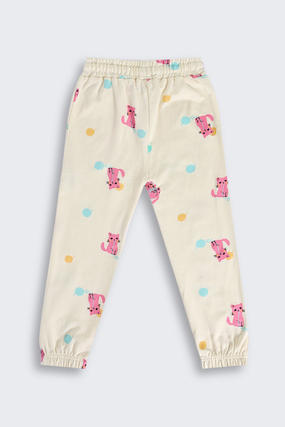 Off White Cats Printed Jogger