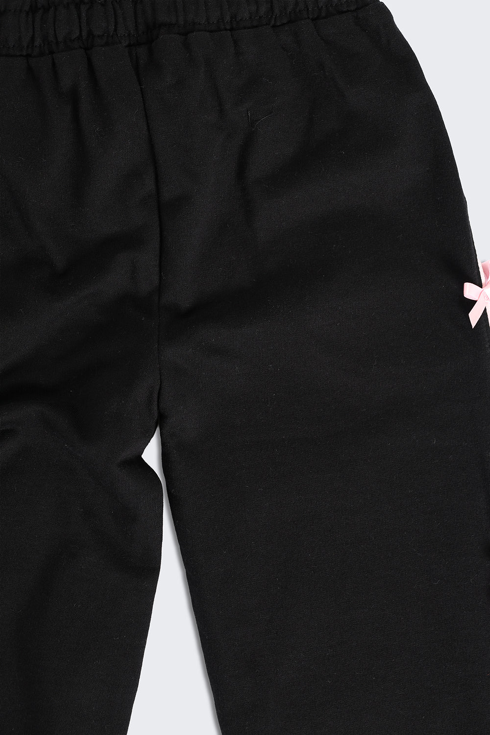 Black Bow Detail Jogger