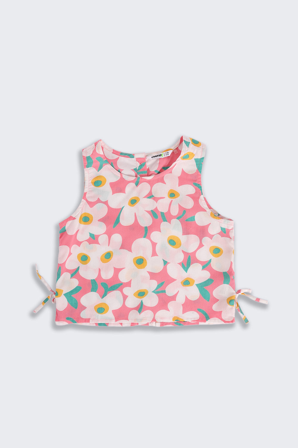 Coral Floral Printed Regular Fit Co-ord Set