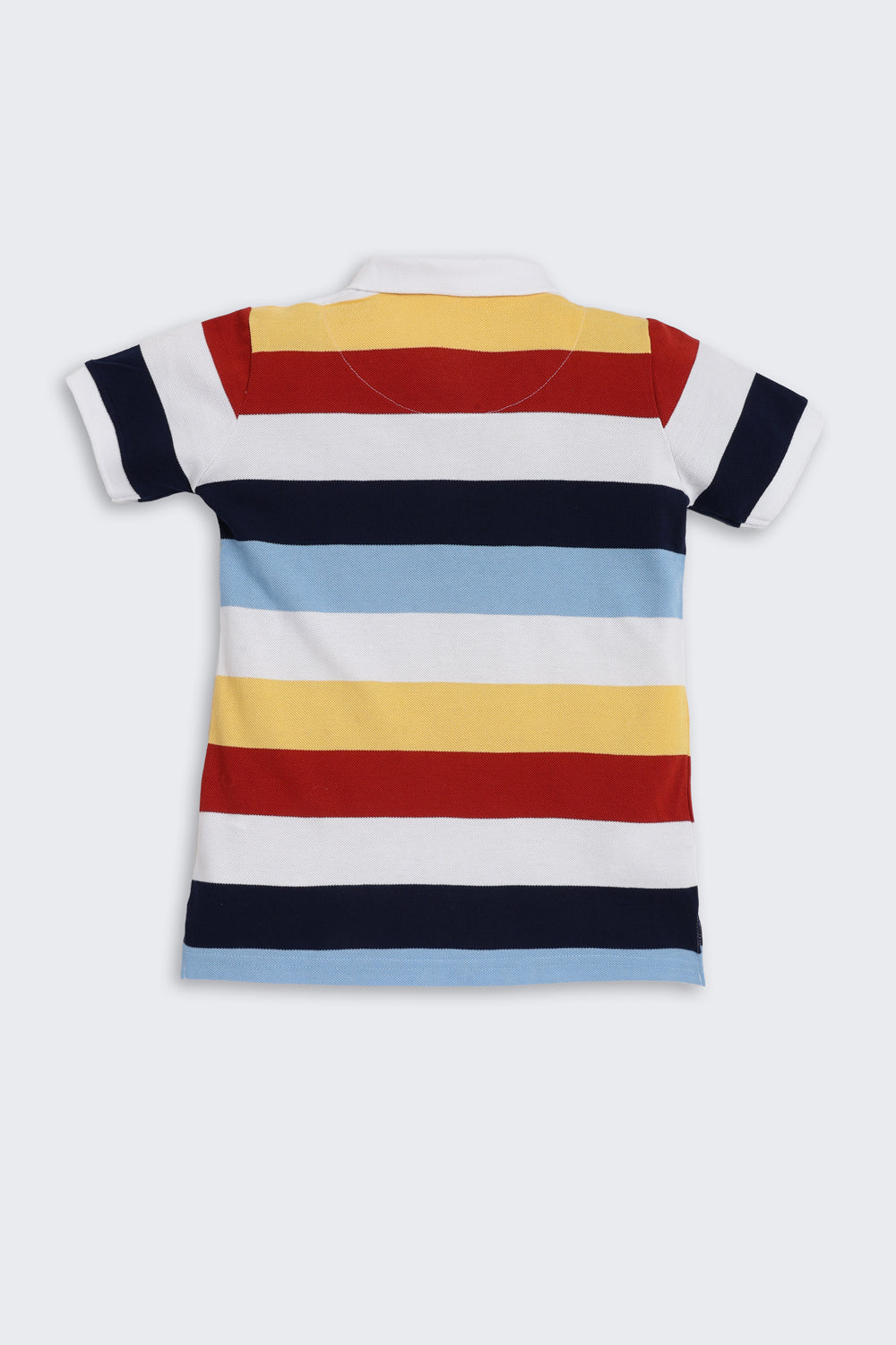 Multi-coloured Striped Regular Fit T-Shirt
