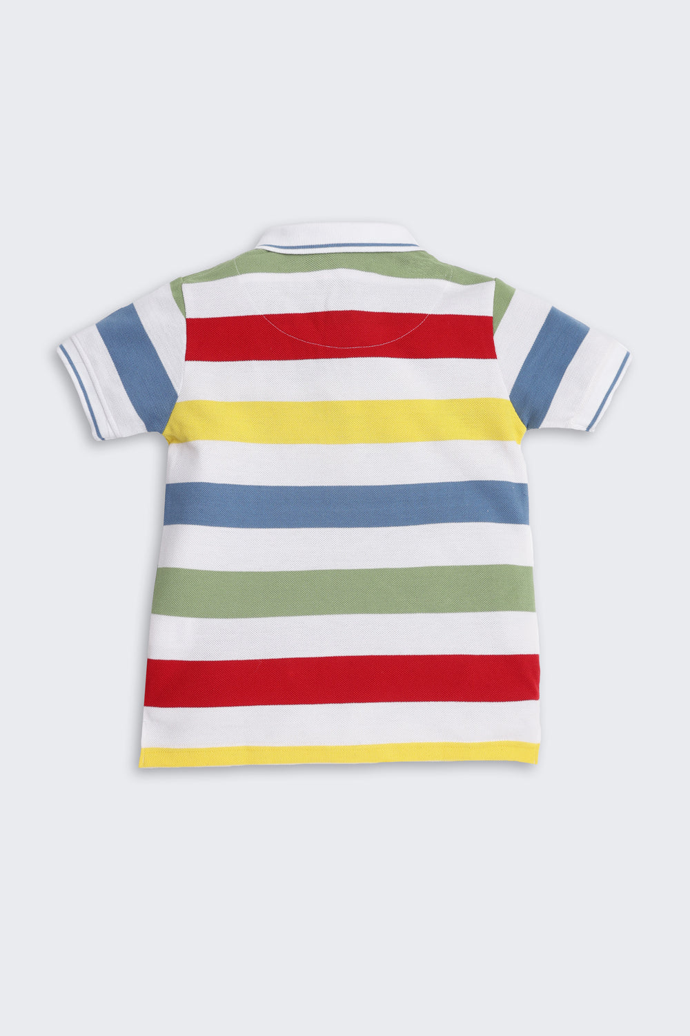 Multi-coloured Striped Regular Fit T-Shirt