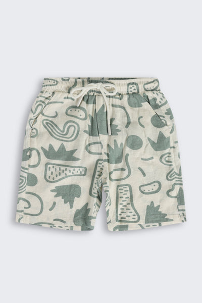 Green Cotton Regular Fit Co-ord Set
