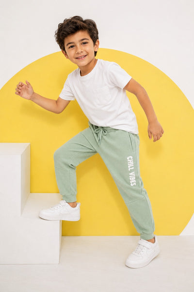Olive Regular Fit Jogger With 2 Pocket