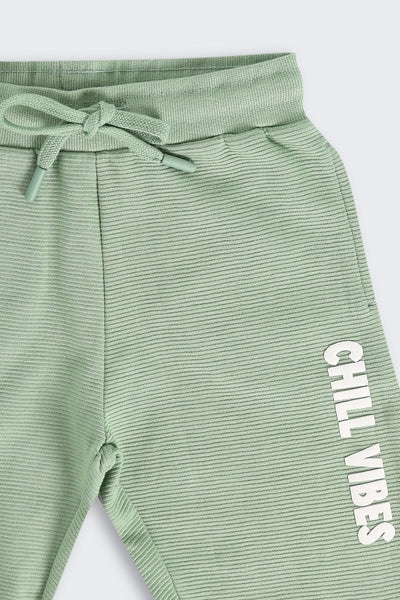 Olive Regular Fit Jogger With 2 Pocket