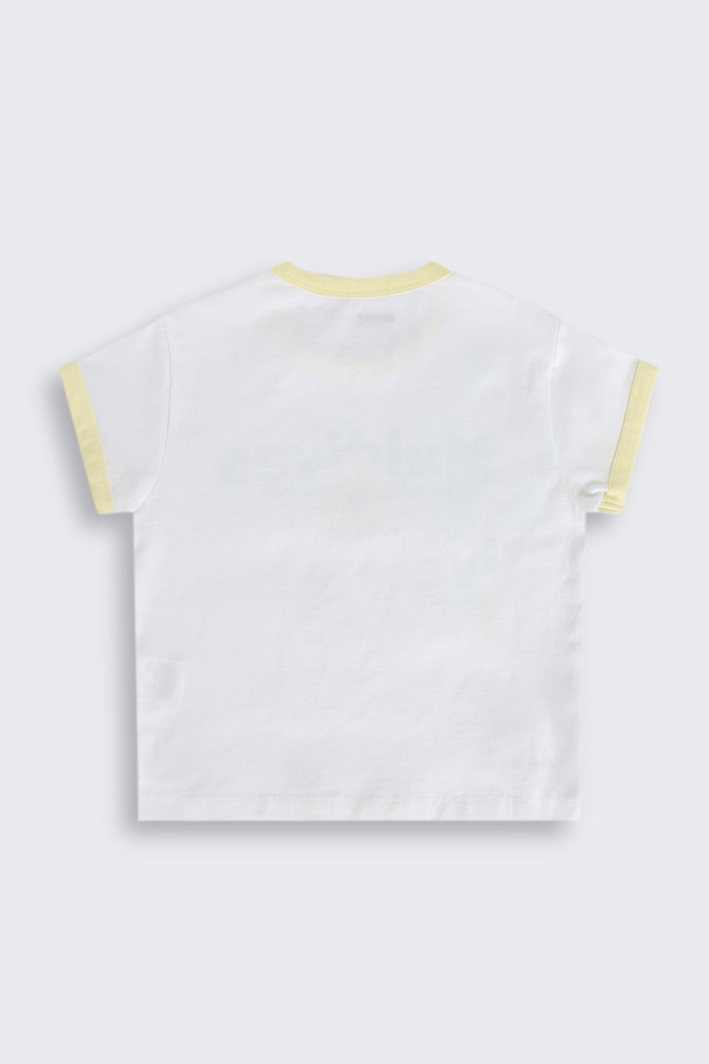 White Difital Print T-Shirt