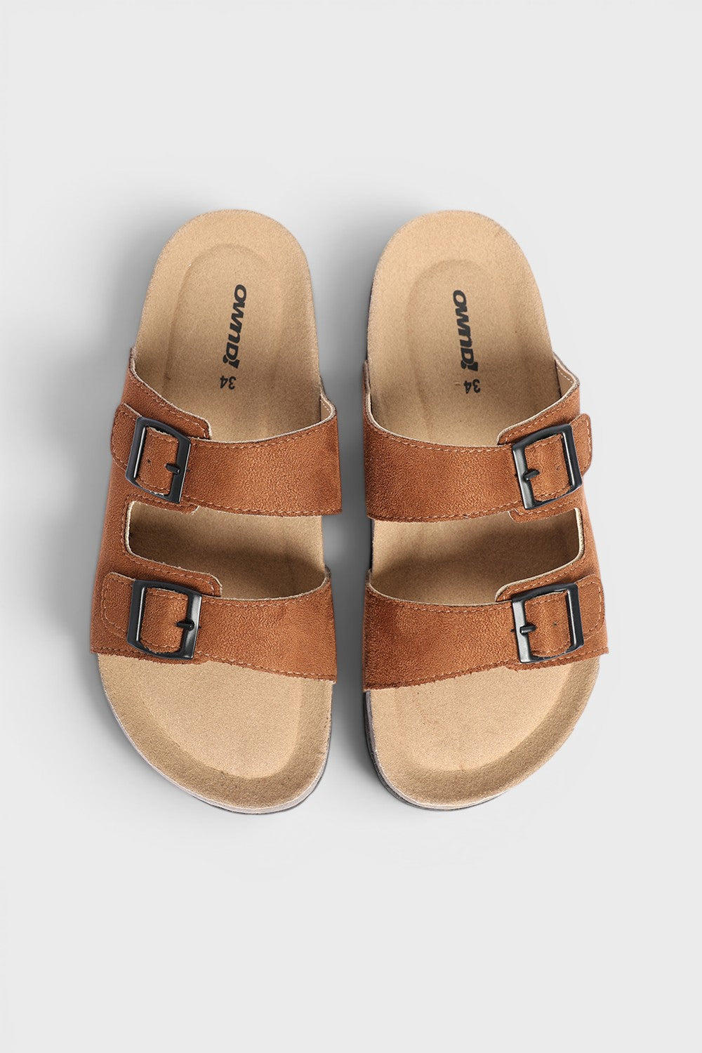 Boy's Brown PU Synthetic Sandal