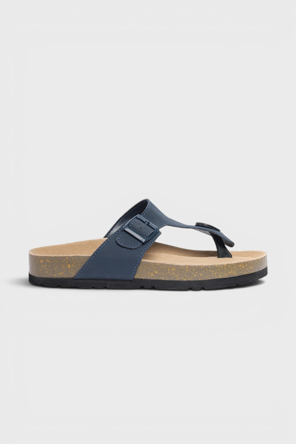 Boy's Navy PU Synthetic Sandal