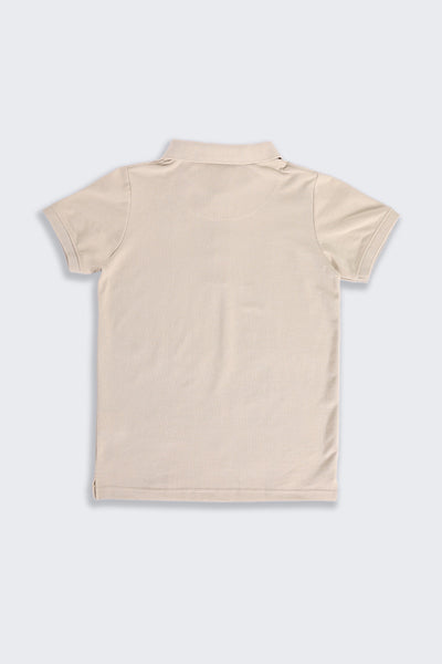 Beige Tree Printed Regular Fit T-Shirt