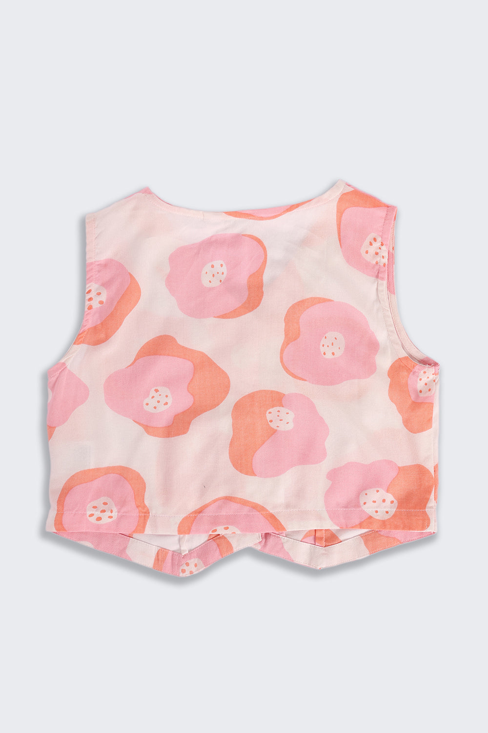 Coral All Over Printed Regular Fit Co-ord Set