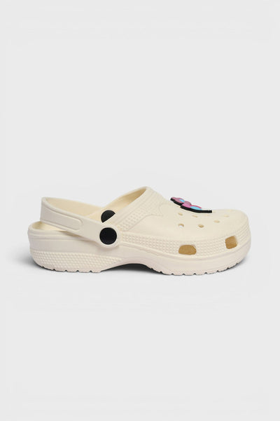 Yellow Solid Platform Clogs