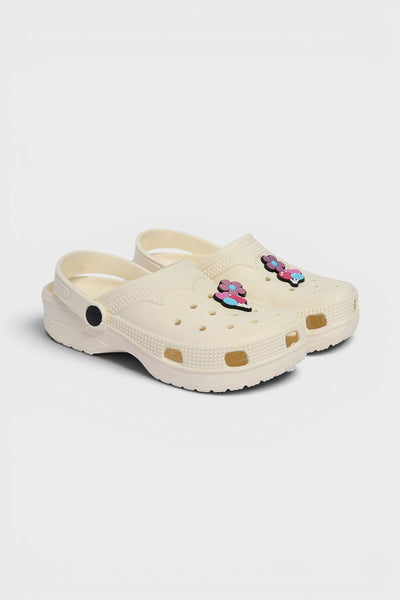 Yellow Solid Platform Clogs