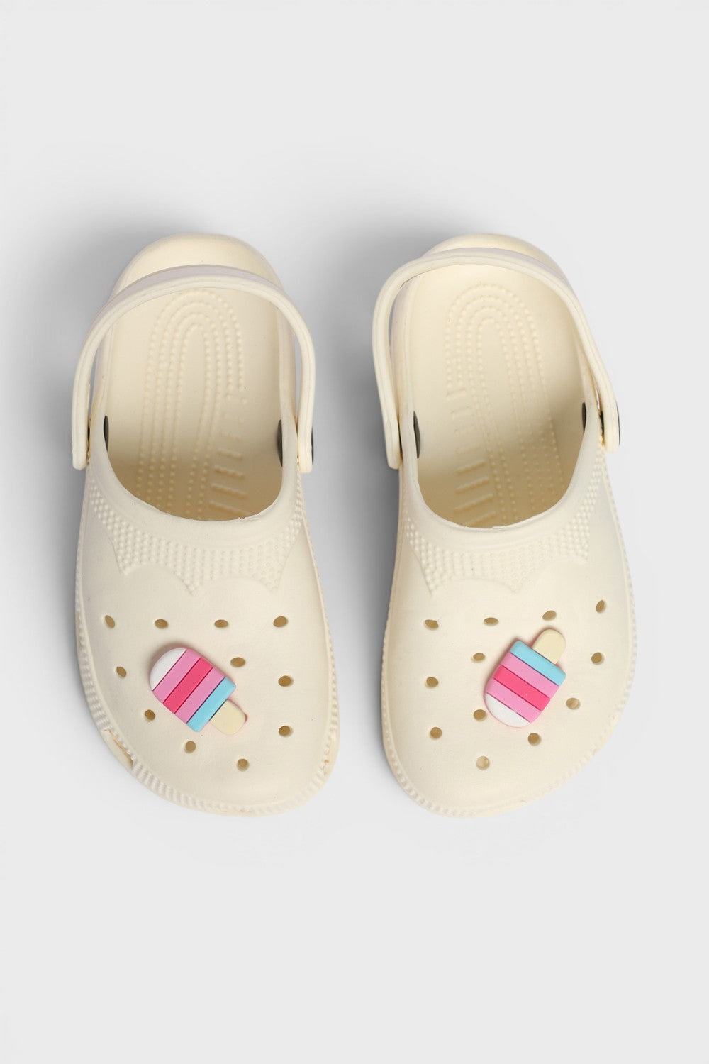 Yellow Solid Platform Clogs