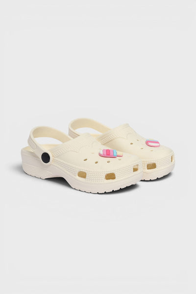 Yellow Solid Platform Clogs