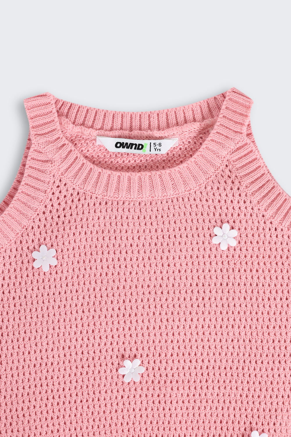Coral Self Design Regular Fit Tank Top
