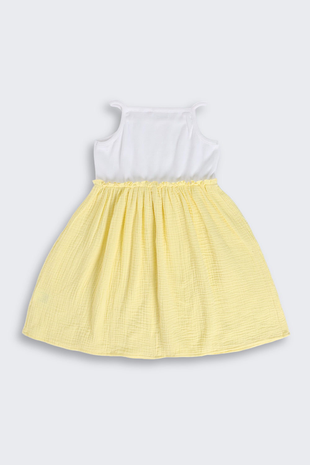 Yellow Lemon Printed Dress
