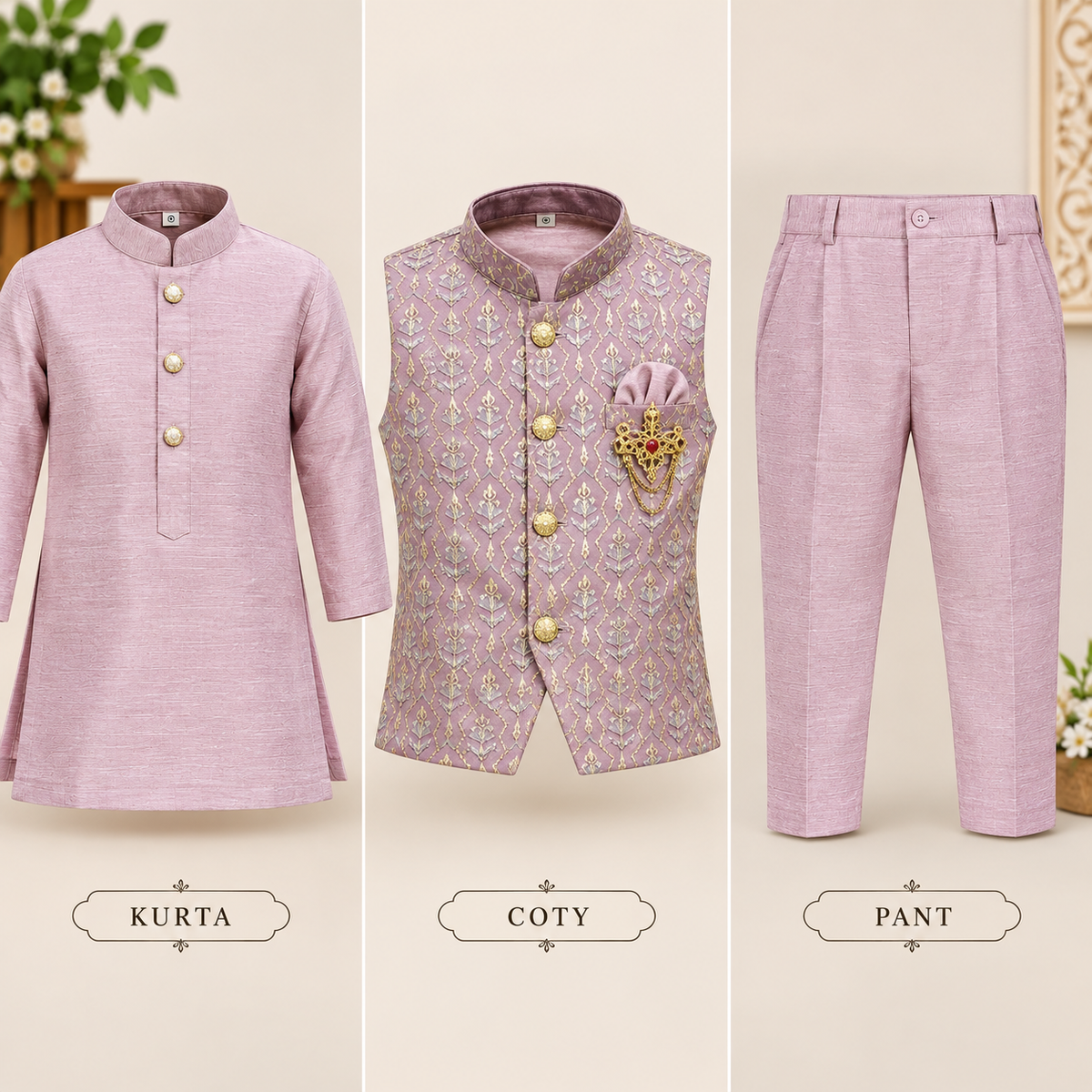 Wine Kurta Coty
