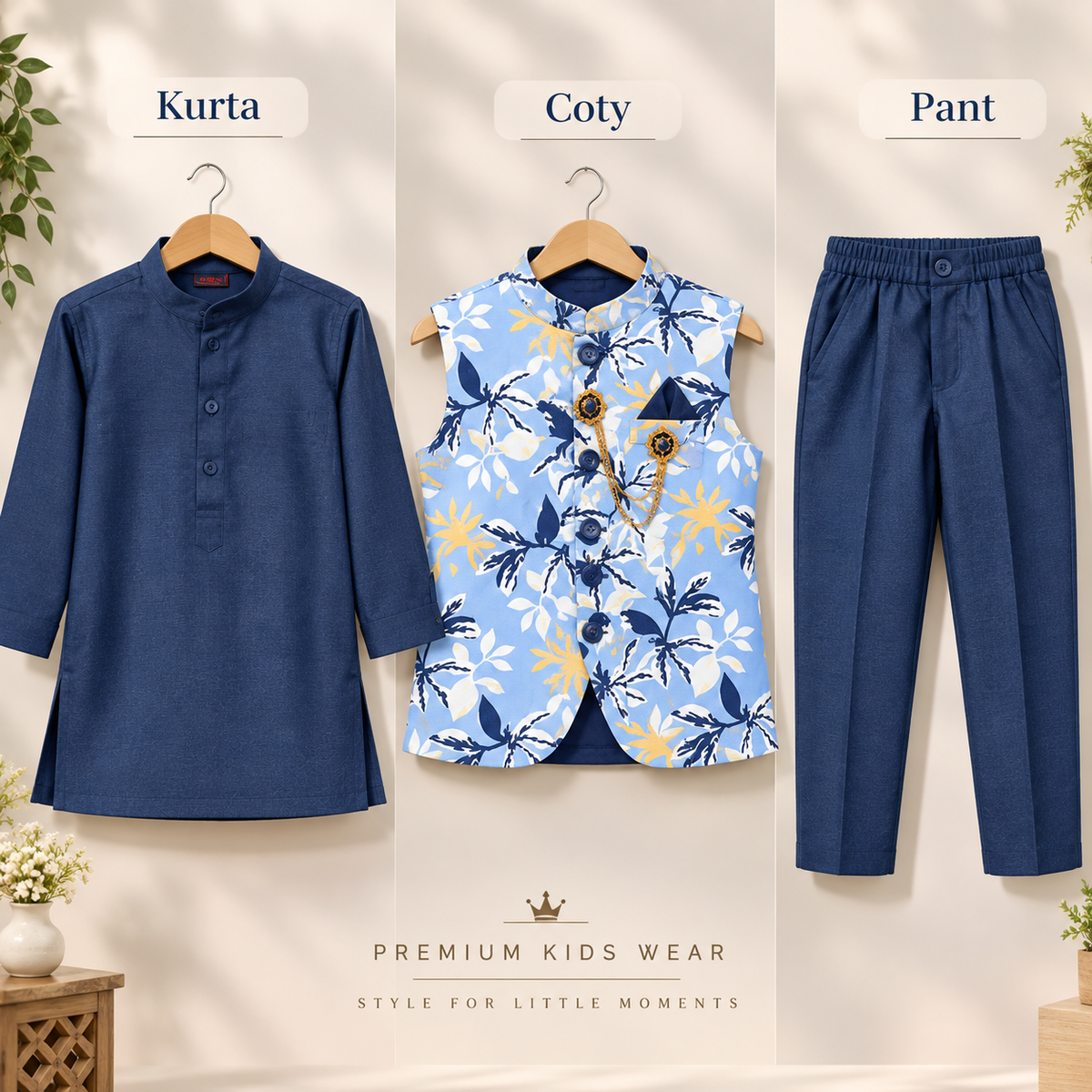 Blue Kurta Coty