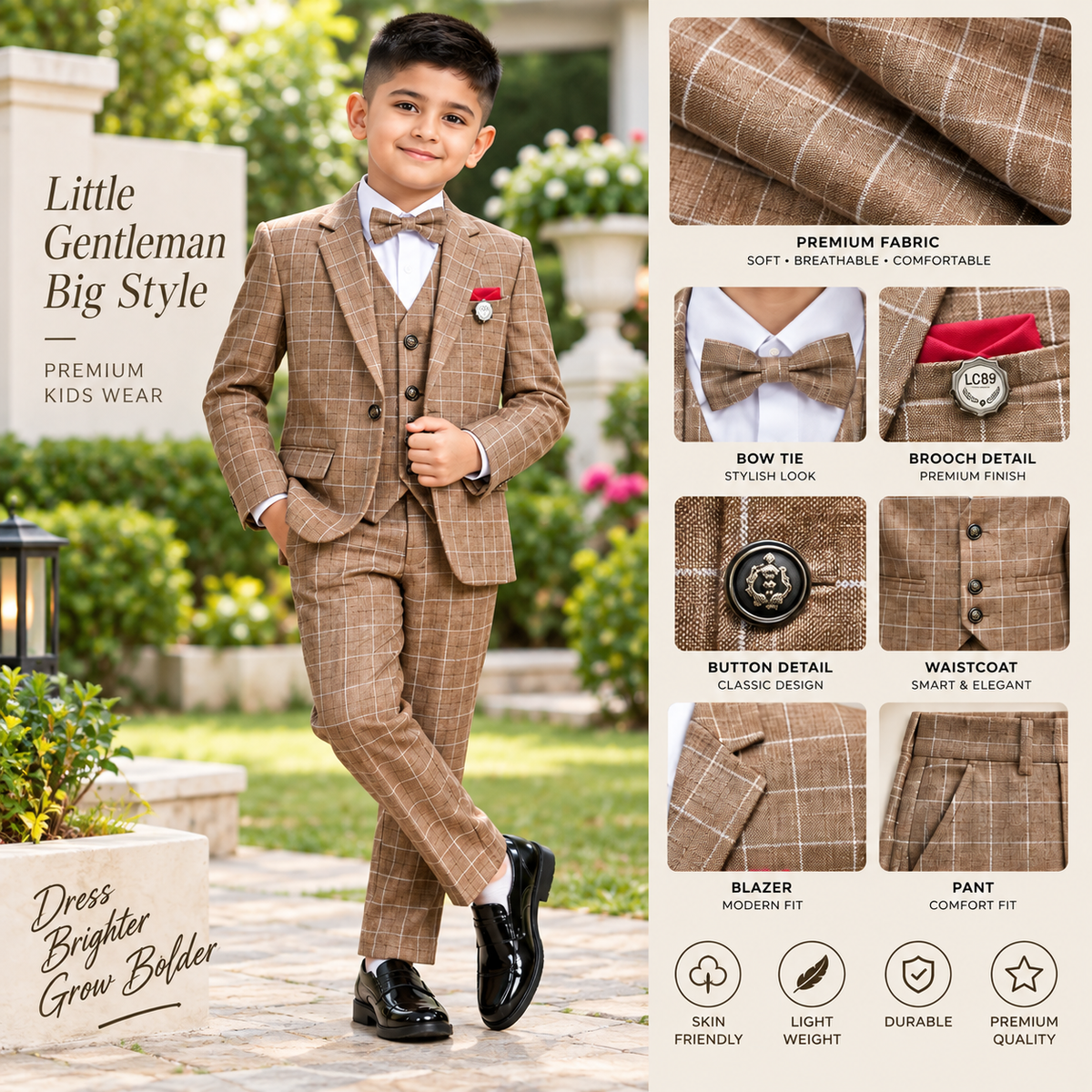 Brown Coat Suit