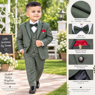 Green Coat Suit
