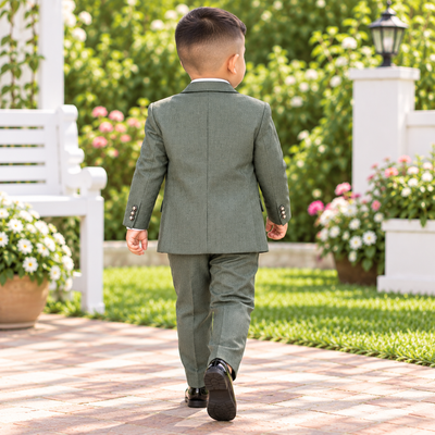 Green Coat Suit