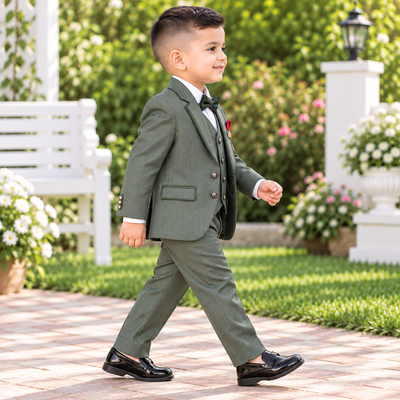 Green Coat Suit