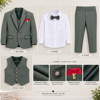 Green Coat Suit