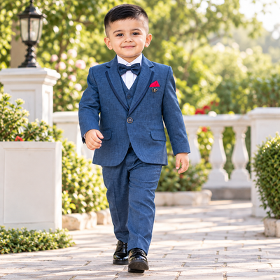Navy Coat Suit