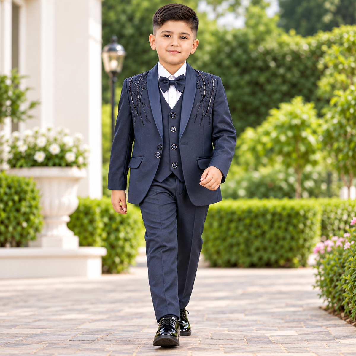 Navy Coat Suit