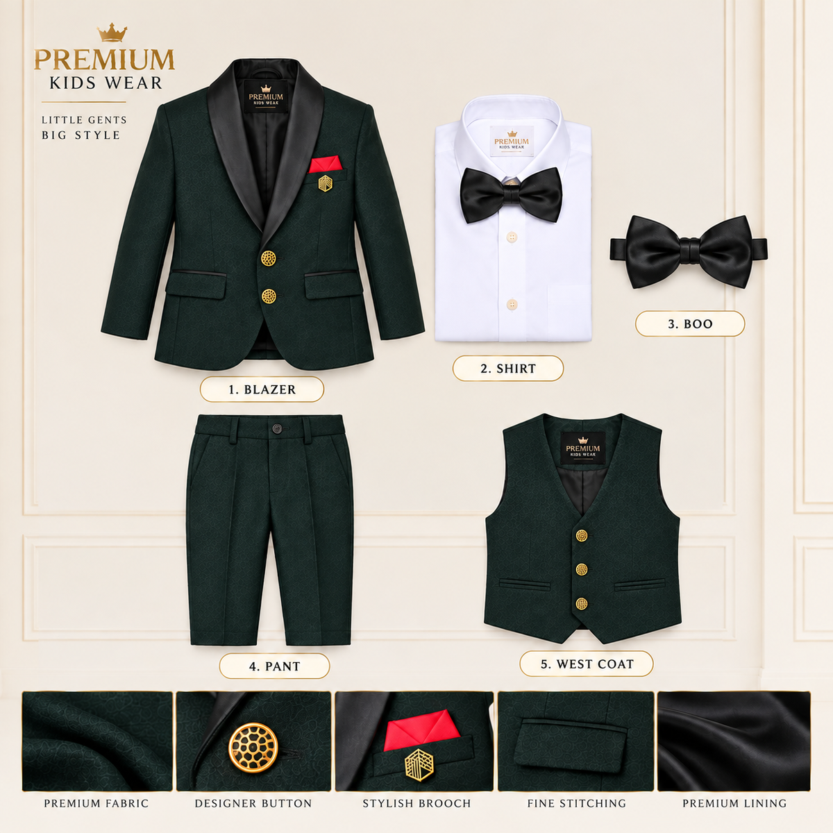 Green Coat Suit