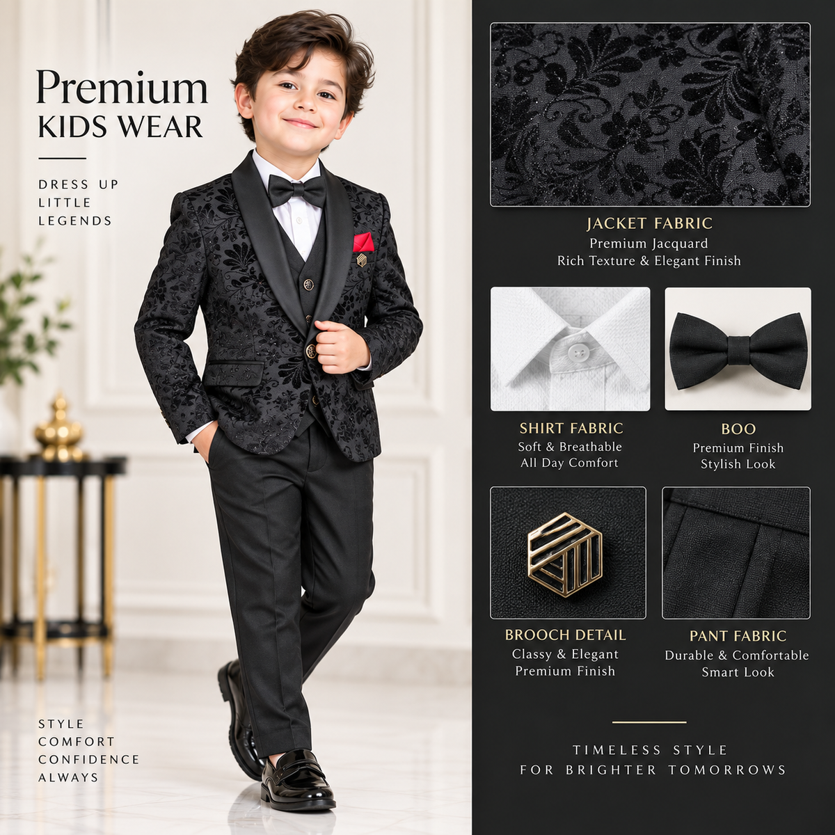Black Coat Suit