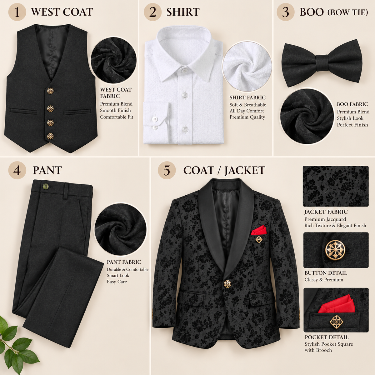 Black Coat Suit