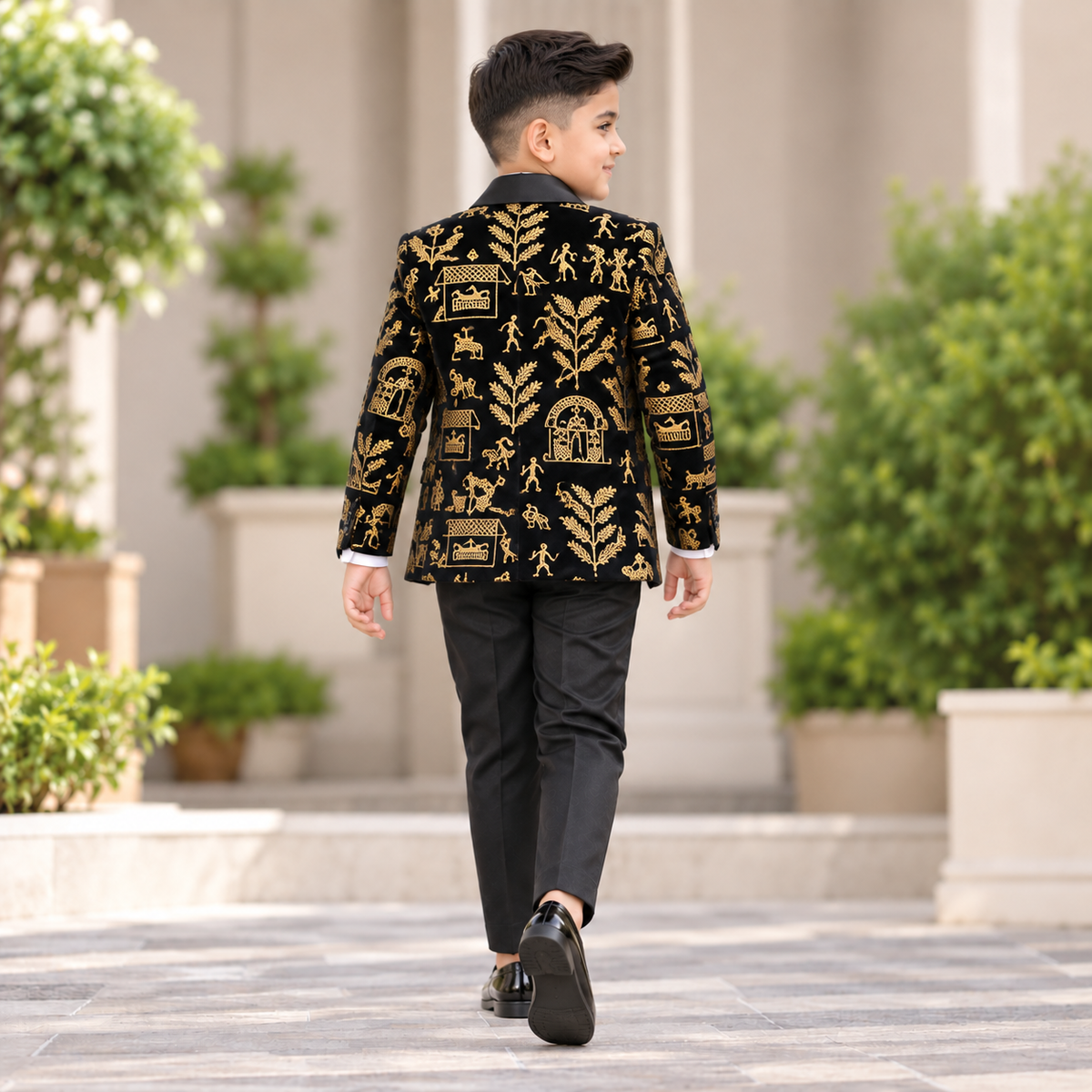 Black Velvet Blazer
