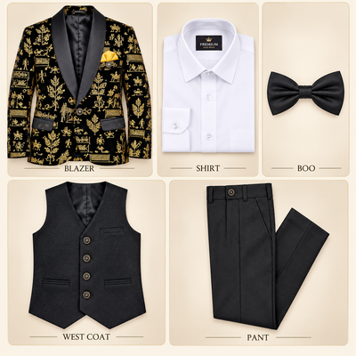 Black Velvet Blazer