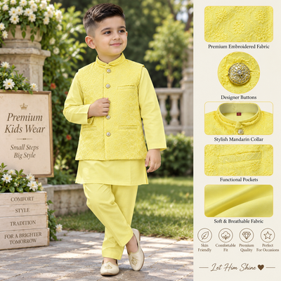 Yellow Kurta Coty