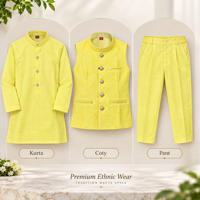 Yellow Kurta Coty