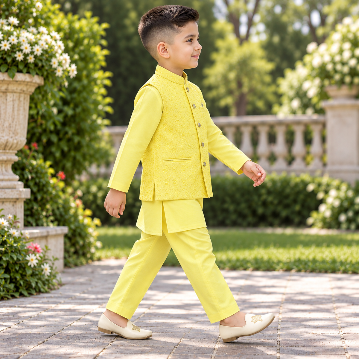 Yellow Kurta Coty