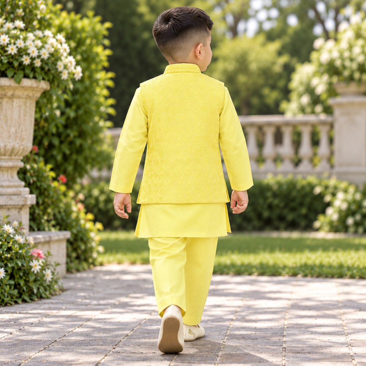 Yellow Kurta Coty