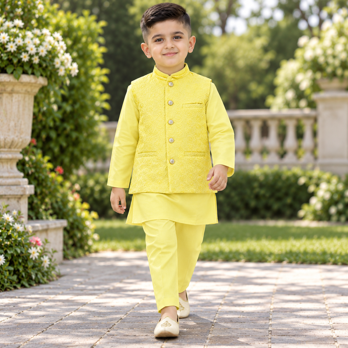 Yellow Kurta Coty