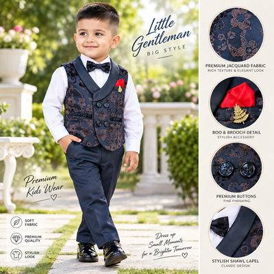 Navy Jacket Suit