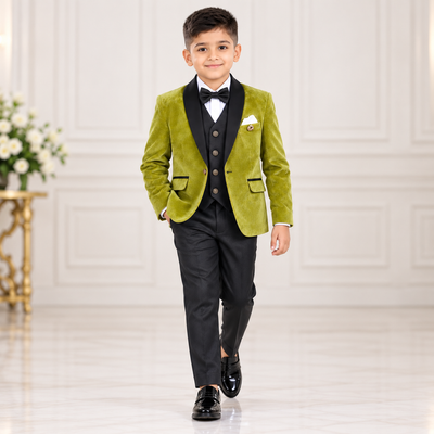 Green Coat Suit