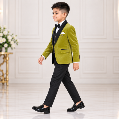 Green Coat Suit