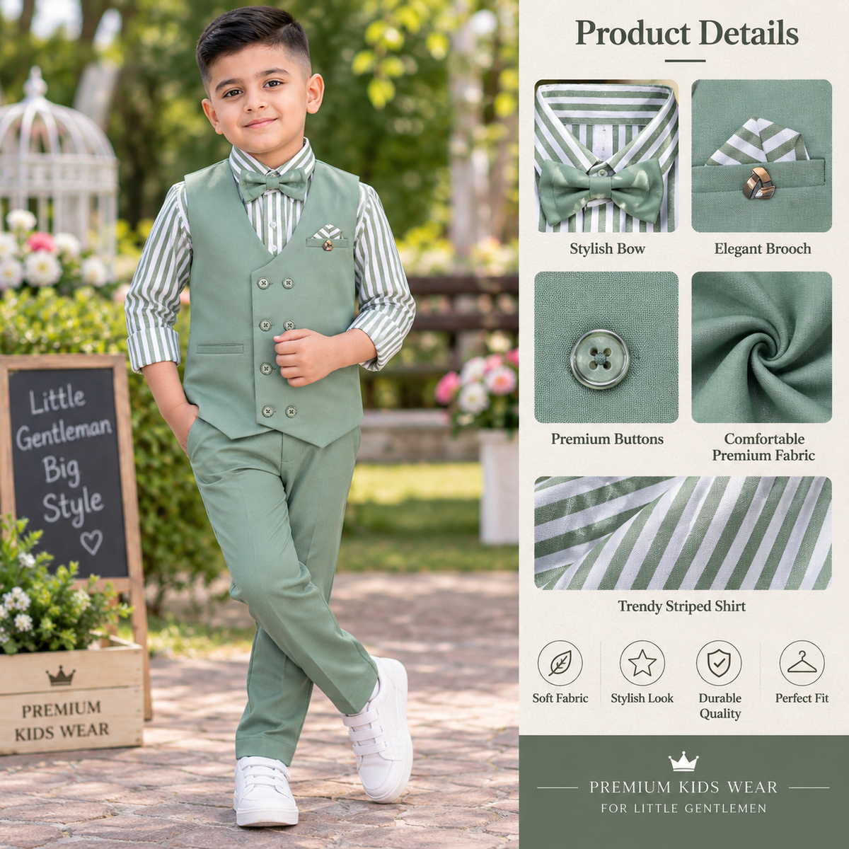 Green Jacket Suit