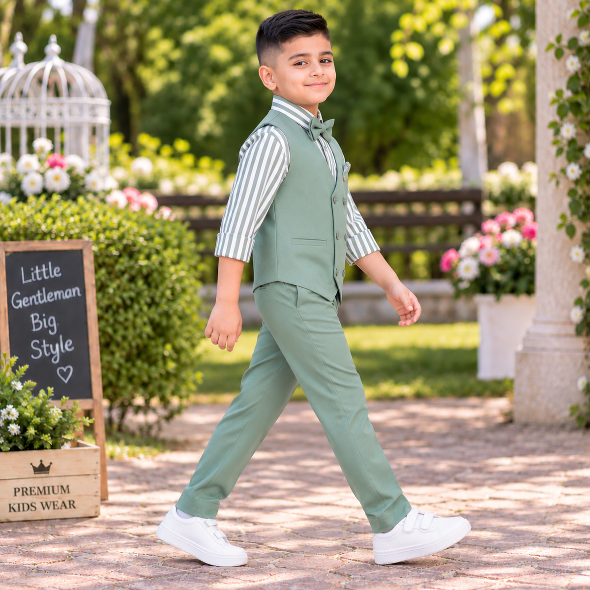 Green Jacket Suit